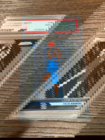 PSA 9 Panini Prizm Luka Doncic Rookie #280