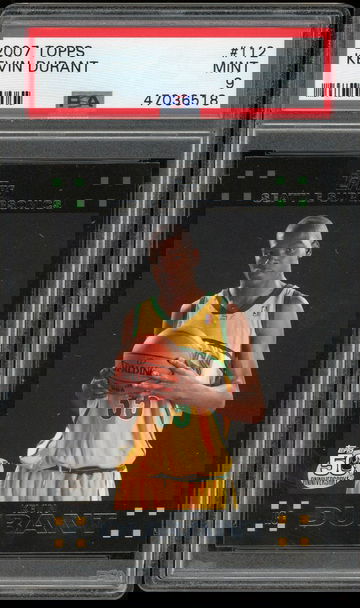 2007 Topps Kevin Durant PSA 9