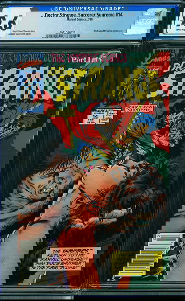 DOCTOR STRANGE, SORCERER SUPREME #14, CGC 9.6 NM+