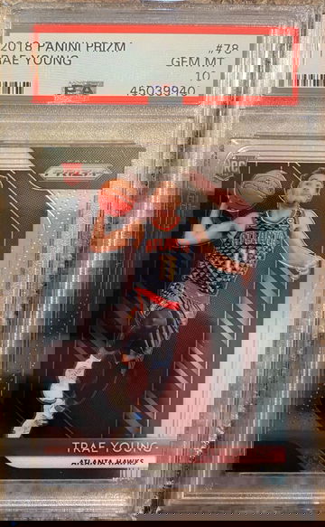 2018 Prizm Trae Young PSA 10 Rookie Card