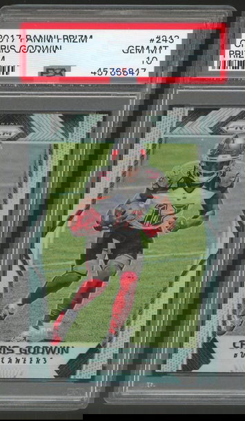 2017 Panini Prizm Chris Godwin Silver RC  #243 PSA 10