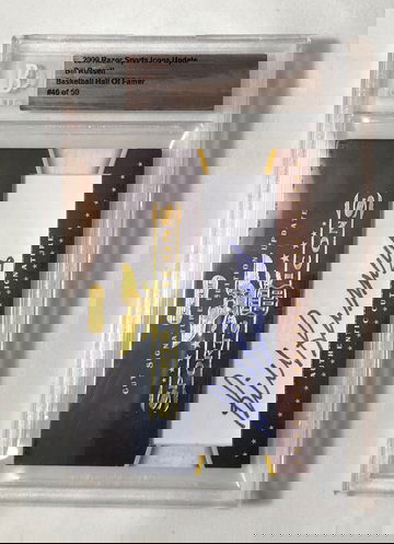 2009 RAZOR SPORTS ICOt UPDATE BILL RUSSELL BASKETBALL HOF #45 of 50