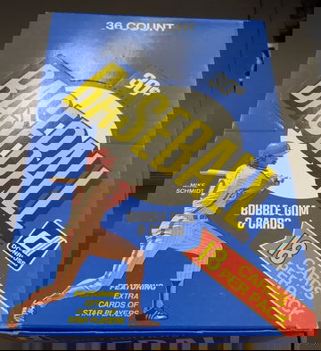 1981 Donruss baseball 36 packs