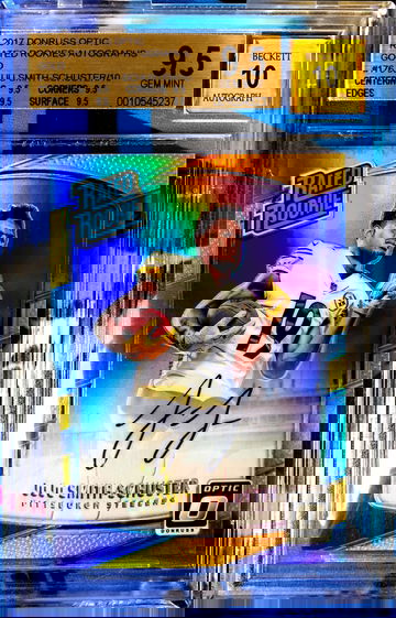 Juju Smith-Schuster - Small crack on back bottom