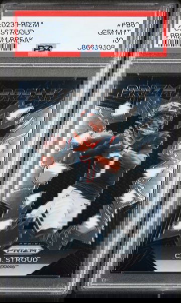 CJ Stroud 2023 Panini Prizm Prizm Break #PB6 Rookie RC PSA 10