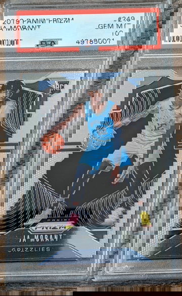 Ja Morant 2019 Prizm #249 PSA 10