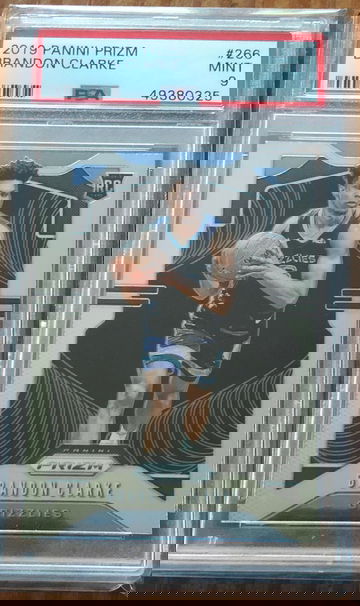 2019 Panini Prizm Brandon Clarke #266 PSA 9