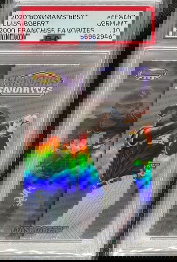 PSA 10 2020 Bowman’s Best Luis Robert 2000 Franchise Favorites #FFALR RC