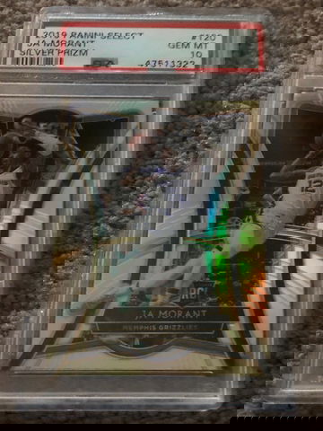 Ja Morant select silver prizm