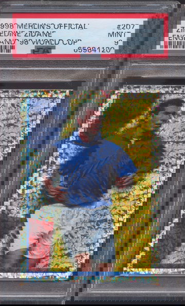 1998 Merlin's Official England World Cup Stickers PSA 9 #207 POP 1 None Higher