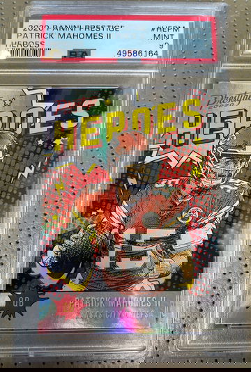 Patrick Mahomes PSA 9 Prestige Heroes