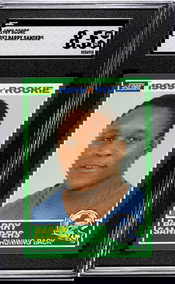1989 Score Barry Sanders Rookie SGC 8.5
