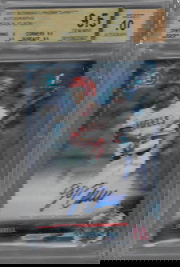 Jo Adell 2017 Bowman Chrome Base Auto 