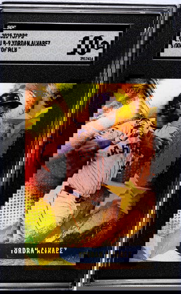 2025 Topps #SMLB-9 Yordan Alvarez Stars of MLB SGC 10