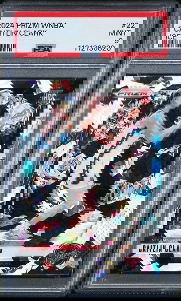 2024 PANINI PRIZM WNBA CAITLIN CLARK ICE #22 RC ROOKIE PSA 9