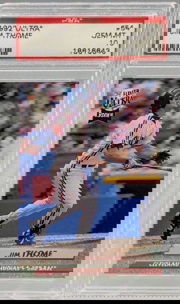 1992 Ultra #54 Jim Thome RC 