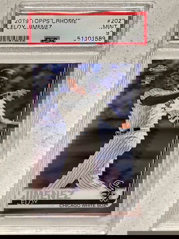 2019 Topps Chrome Eloy Jimenez PSA 9 MINT 