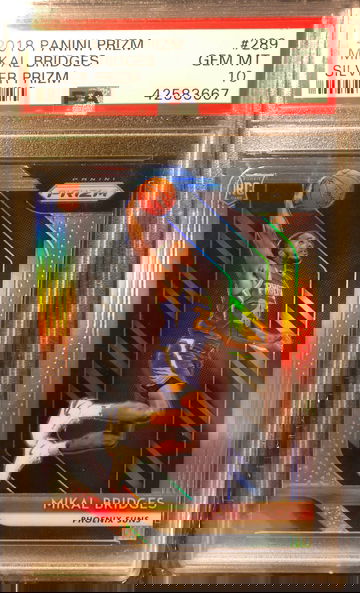 2018-19 Panini Prizm Mikal Bridges