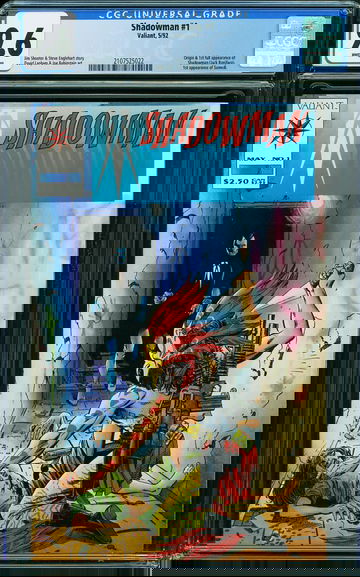 SHADOWMAN #1, CGC 9.6 NM+