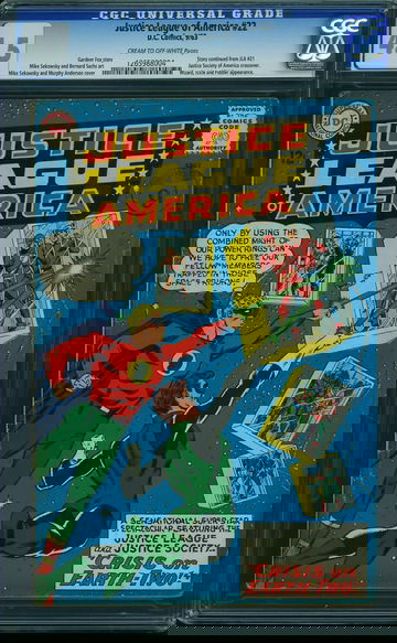 JUSTICE LEAGUE OF AMERICA #22, CGC 4.5 VG+