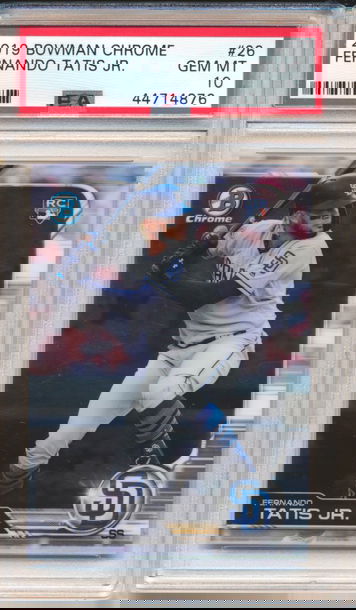 2019 Bowman Chrome #26 Fernando Tatis Jr Rc PSA 10 44714876