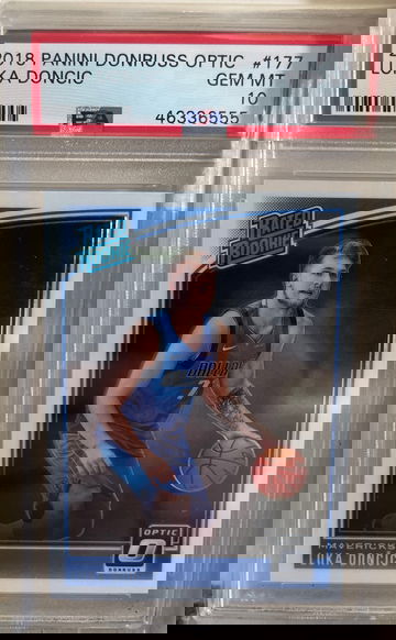 2018 Donruss Optic Luka Doncic PSA 10