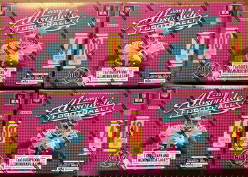 4x 2021 Panini Absolute Football Mega Box