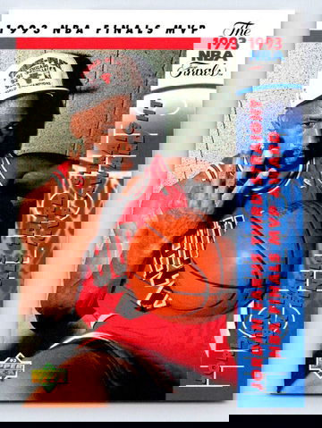 1993 94 Upper Deck MICHAEL JORDAN NBA Finals MVP #204