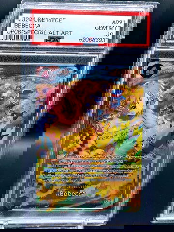 Rebecca SP OP05-091 One Piece TCG Wings of the Captain Foil OP06 - PSA 10