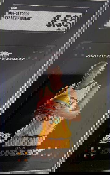 2007 Kevin Durant ROOKIE black variation SGC 8.5