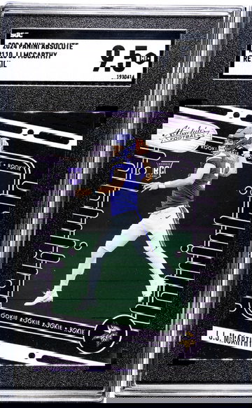 2024 Panini Absolute #110 Jj Mccarthy Retail SGC 9.5