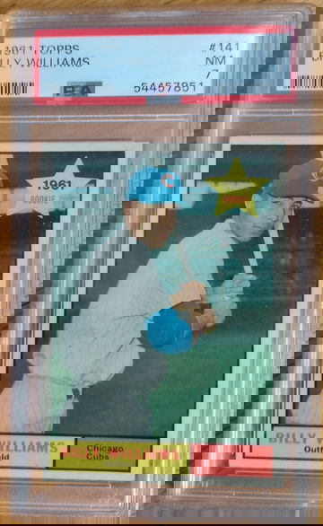 1961 Topps Billy Williams PSA 7