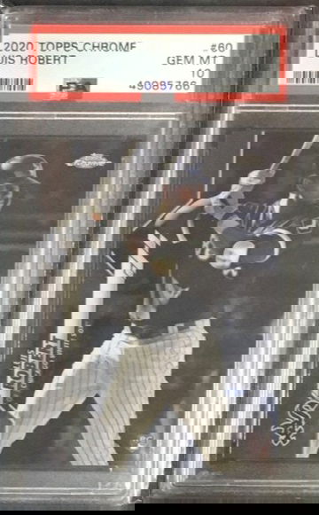 2020 Topps Chrome - LUIS ROBERT - Rookie - PSA 10