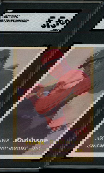 1957 Topps Frank Robinson #35 SGC EX+ 5.5