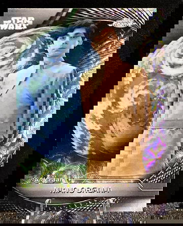 2025 Topps Star Wars Hyperspace #13  Niano Organa  Nebulae Refractor  Obi-Wan 