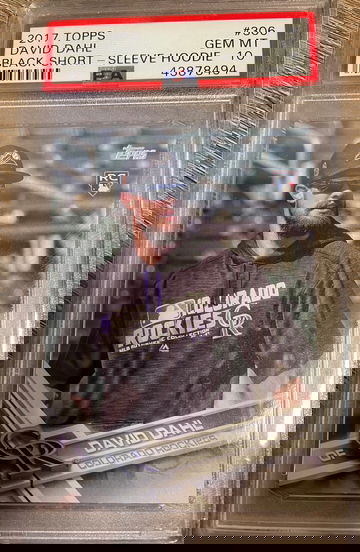 David Dahl 2017 Topps PSA 10 SP Variation