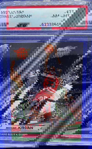 1992 Fleer Ultra Michael Jordan #27 PSA 8 Near Mint NM-MT Chicago Bulls