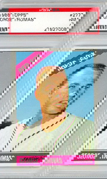 1966 Topps George Thomas #277 PSA 7 P1357