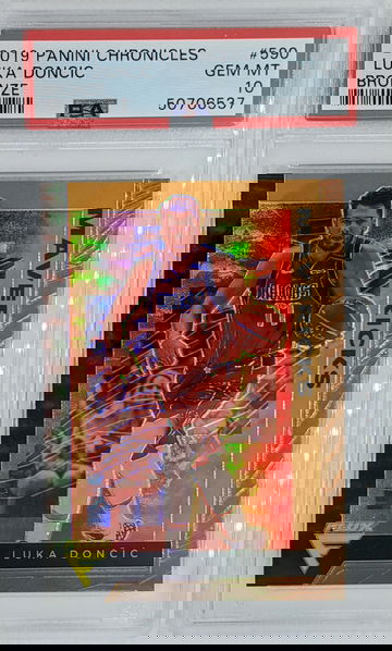 2019-20 Chronicles Flux Luka Doncic Bronze SSSP PSA 10 POP 4 GEM MINT