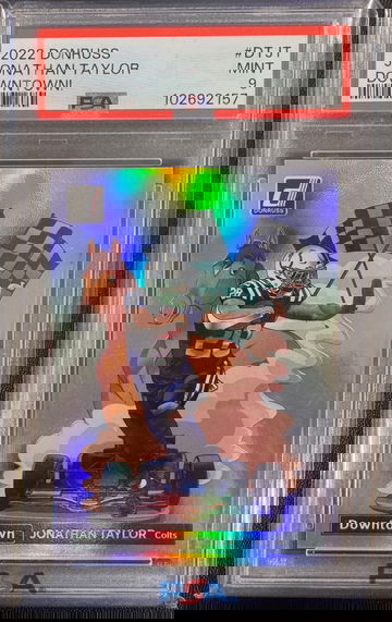 Downtown Jonathan Taylor PSA 9 Case Hit!