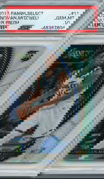Donovan Mitchell Select Silver PSA 10