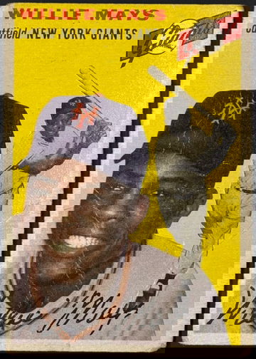 1954 Topps Willie Mays #90