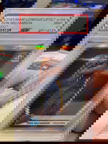 Zion Williamson 19-20 Optic Rated Rookie Holo Silver 