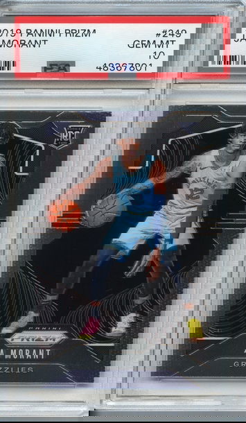 Ja Morant Prizm Rookie PSA 10