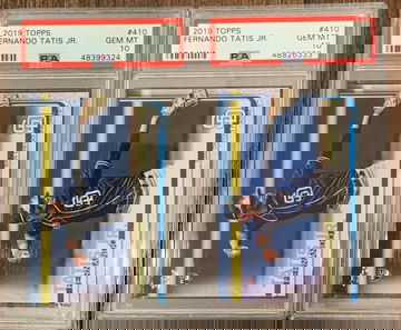 2019 Topps Fernando Tatis Jr PSA 10 Lot