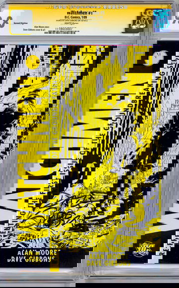 WATCHMEN #1 CGC-SS 9.8 SIGNED BY DAVE GIBBONS NYC COMIC CON MOVIE EXCLUSIVE 2009