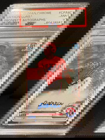 2020 Bowman Chrome Bayron Lora