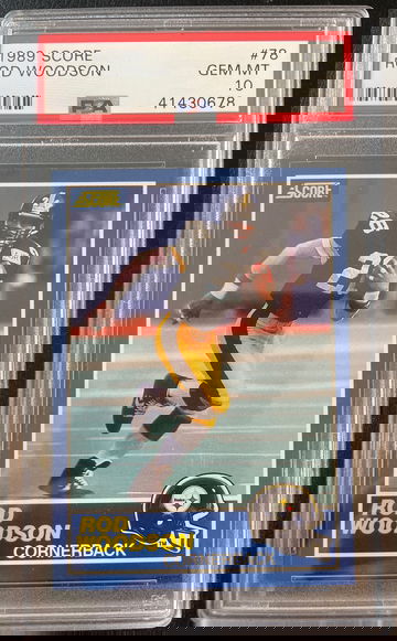 1989 score Rod Woodson PSA 10