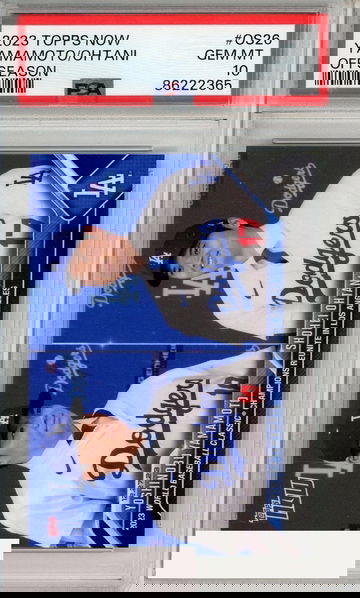 2023 TOPPS NOW OFFSEASON YAMAMOTO OHTANI #OS26 PSA 10 GEM MT