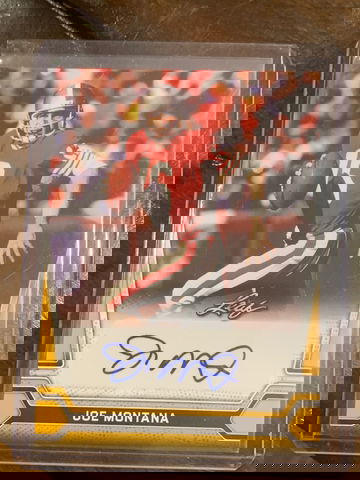 12 Card Joe Montana Lot with Autograph 